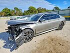 2020 Bmw 740 I Silver vin: WBA7T2C08LCD35703