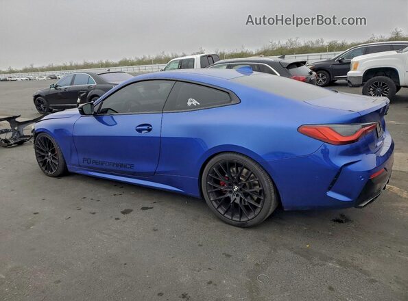 WBA83AP02PCM02193 2023 BMW M4 Blue Tył lewy