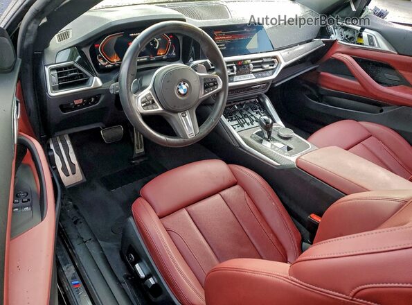 WBA83AP09PCL45586 2023 BMW M4 Black Dashboard view