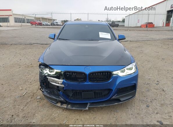 WBA8B3C56GK383430 2016 BMW OTHER Синий Вид щитка приборов