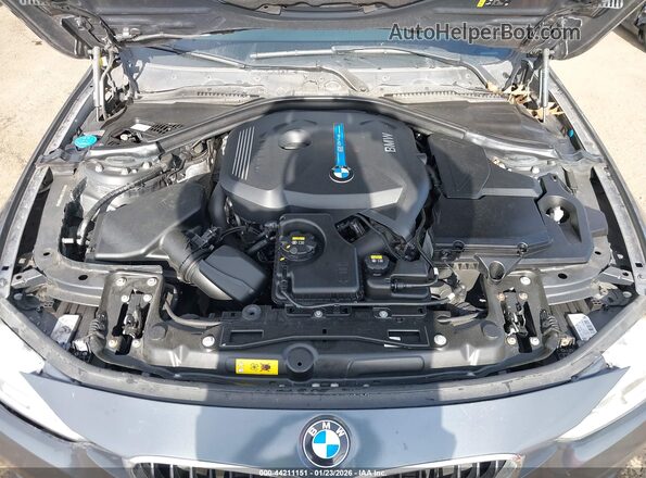 WBA8E1C30HA159264 2017 BMW OTHER Gray Rear view