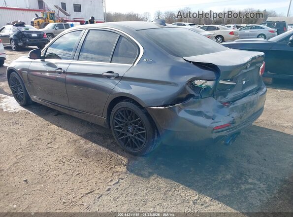 WBA8E1C30HA159264 2017 BMW OTHER Gray Rear left