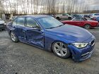 2016 Bmw 328 Xi Sulev Синий vin: WBA8E3C52GK500105