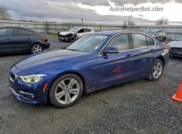 WBA8E3C52GK500105 2016 BMW OTHER Синий Передняя левая четверть