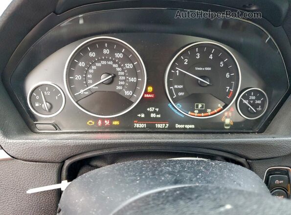 WBA8E3C52GK500105 2016 BMW OTHER Синий Вид щитка приборов