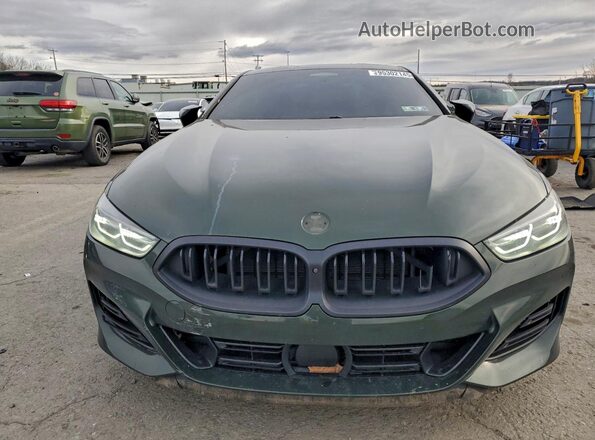 WBABC4C00PCL83317 2023 BMW M8 Green Widok z przodu