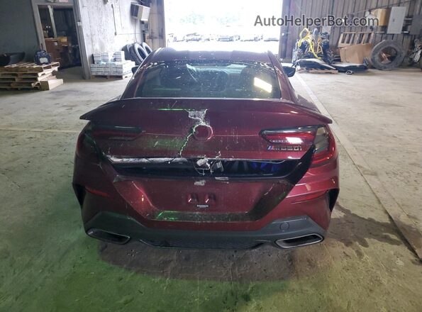 WBABC4C04LCE77570 2020 BMW M8 Maroon Rear view