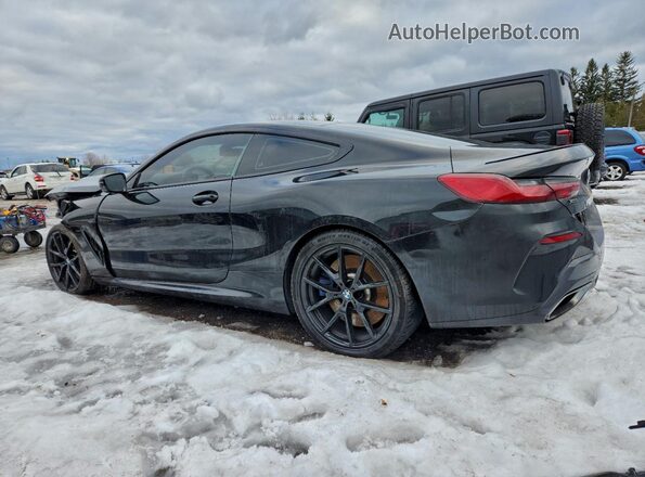 WBABC4C54KBU96102 2019 BMW M8 Черный Задняя левая четверть