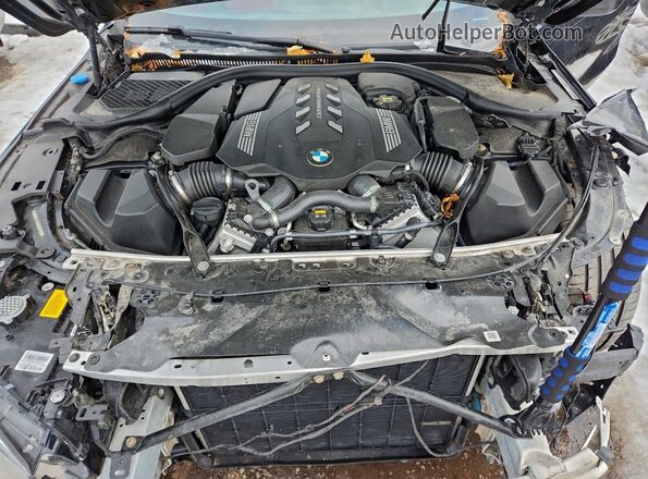 WBABC4C54KBU96102 2019 BMW M8 Черный Вид задней части салона