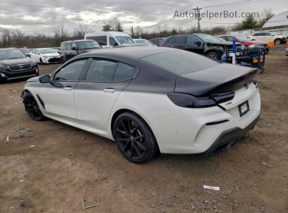 WBAGV8C01NCJ56769 2022 BMW M8 White Tył lewy
