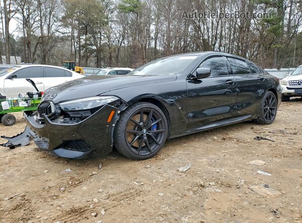 WBAGV8C04NCH67611 2022 BMW M8 Черный Передняя левая четверть