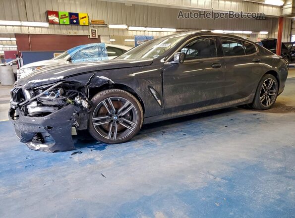 WBAGV8C06NCH89965 2022 BMW M8 Черный Передняя левая четверть