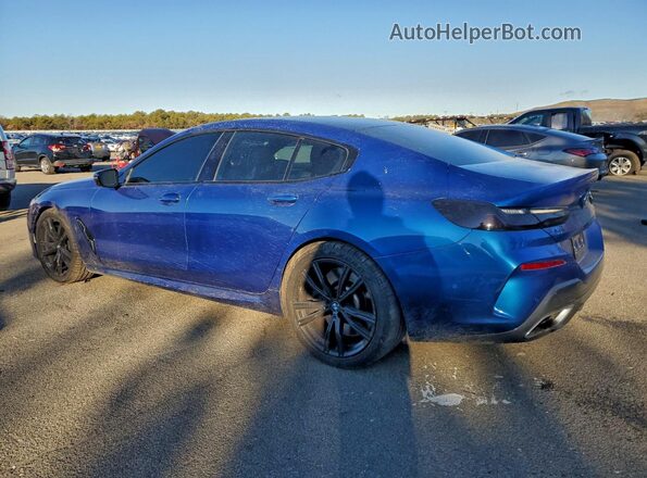 WBAGV8C07LCE44957 2020 BMW M8 Blue Задня ліва чверть