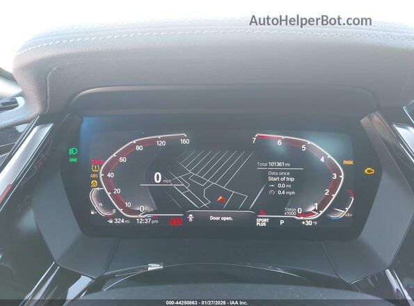 WBAHF3C04LWW56506 2020 BMW Z4 White Vista de los asientos traseros