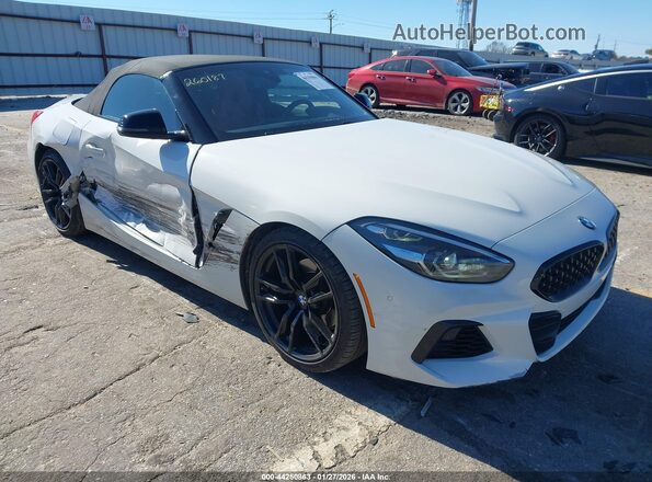 WBAHF3C04LWW56506 2020 BMW Z4 White Delantero derecho
