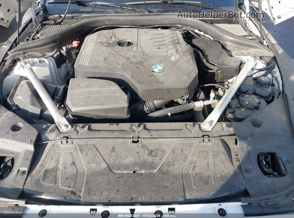 WBAHF3C07MWX18241 2021 BMW Z4 White Widok z tyłu