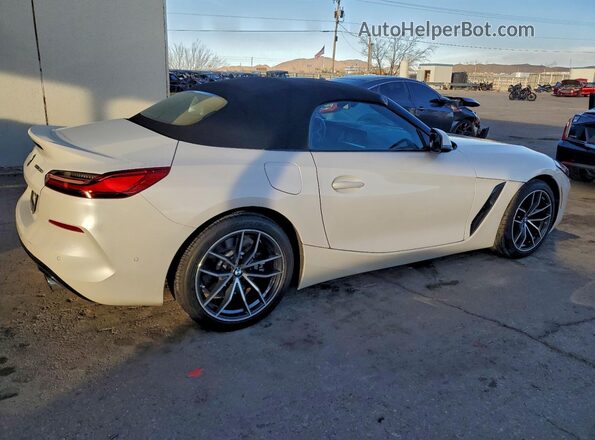 WBAHF3C0XMWX18783 2021 BMW Z4 Белый Задняя правая четверть