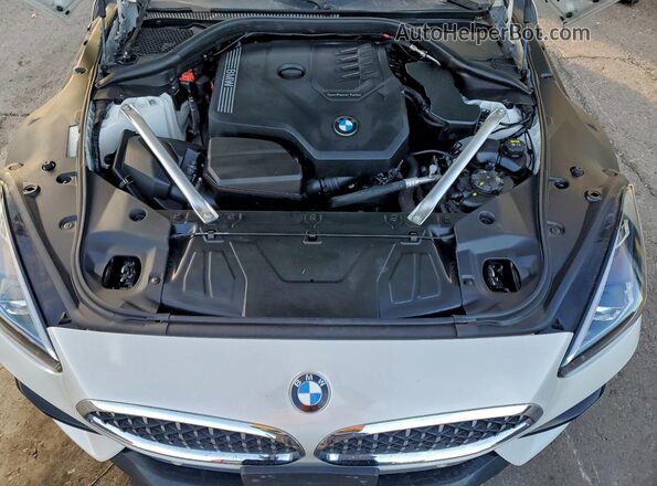 WBAHF3C0XMWX18783 2021 BMW Z4 Белый Вид задней части салона