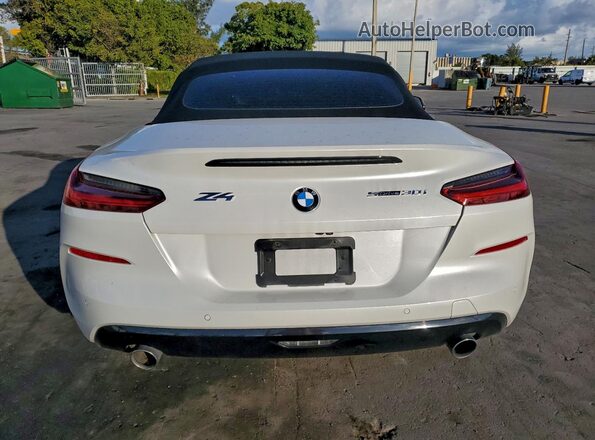 WBAHF3C55KWW41703 2019 BMW Z4 Белый Вид сзади