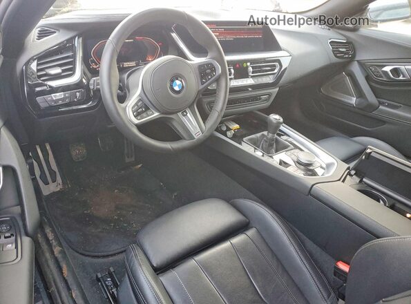 WBAHF9C06SWY43523 2025 BMW Z4 Blue Widok deski rozdzielczej