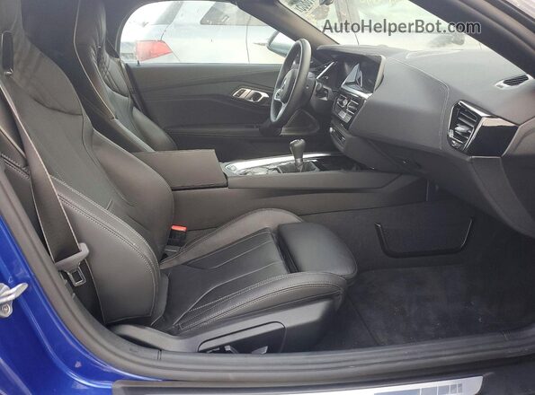 WBAHF9C06SWY43523 2025 BMW Z4 Blue Widok tylnych siedzeń
