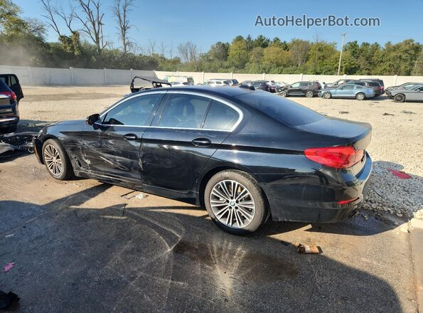 WBAJA5C56KBX86977 2019 BMW 5 SERIES Черный Задняя левая четверть