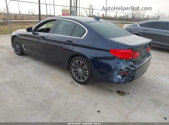 WBAJA5C5XKWW10345 2019 BMW 5 SERIES Black Հետևի ձախ