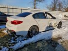 2018 Bmw 530 Xi Белый vin: WBAJA7C58JWA74718