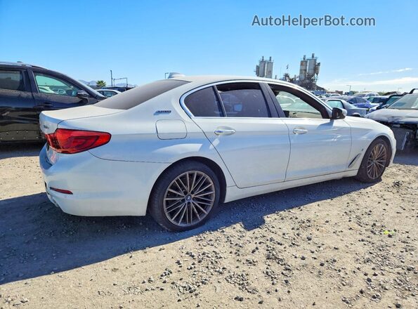 WBAJA9C50JB033256 2018 BMW 5 SERIES White Trasero derecho