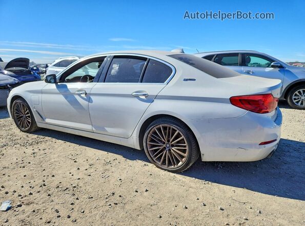 WBAJA9C50JB033256 2018 BMW 5 SERIES White Trasero izquierdo