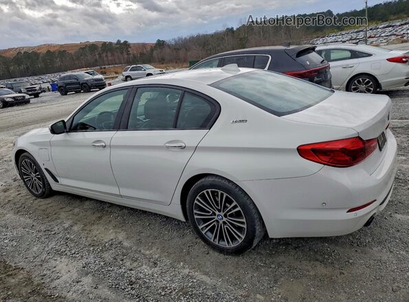 WBAJA9C51JB033718 2018 BMW 5 SERIES Белый Задняя левая четверть