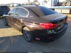 2018 Bmw 530e Iperformance Dark Brown vin: WBAJA9C52JB252347