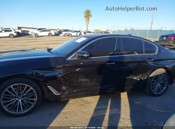 WBAJA9C52JB252347 2018 BMW 5 SERIES Dark Brown Вид спереди