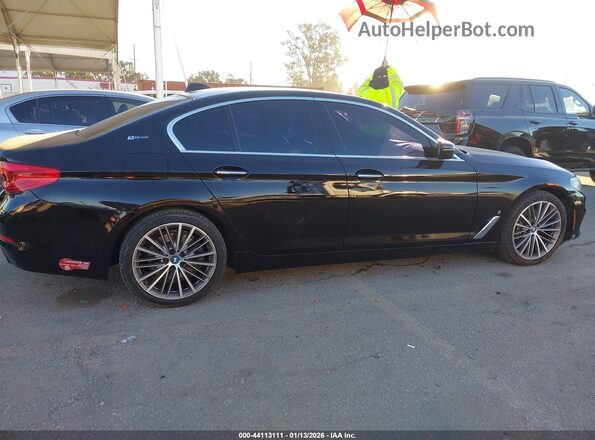 WBAJA9C52JB252347 2018 BMW 5 SERIES Dark Brown Вид задней части салона