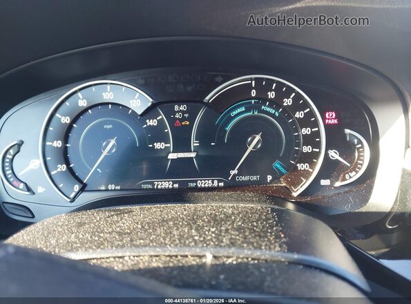WBAJB1C54KB376488 2019 BMW 5 SERIES Серый Вид задних сидений