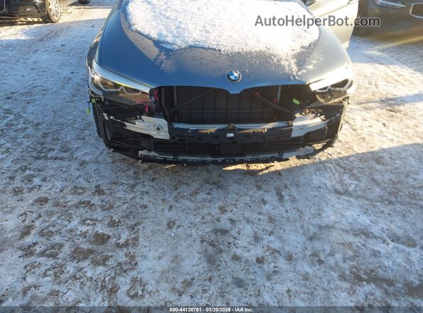 WBAJB1C54KB376488 2019 BMW 5 SERIES Серый Вид спереди