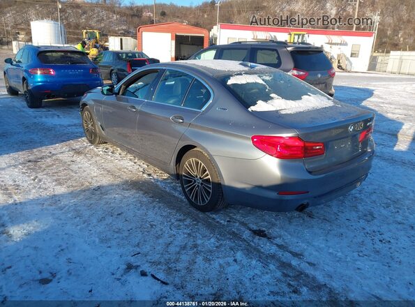 WBAJB1C54KB376488 2019 BMW 5 SERIES Серый Задняя левая четверть