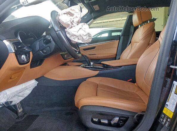 WBAJB9C50KB289010 2019 BMW M5 Черный Вид салона спереди