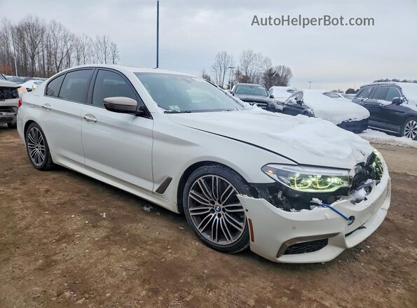 WBAJB9C52JB036527 2018 BMW M5 White Передня права чверть