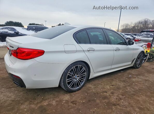 WBAJB9C52JB036527 2018 BMW M5 White Задня права чверть