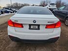 2018 Bmw M550xi White vin: WBAJB9C52JB036527