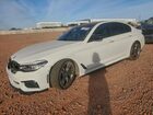 2018 Bmw M550xi White vin: WBAJB9C54JB050218