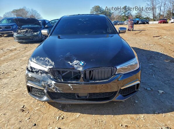 WBAJB9C55JB286862 2018 BMW M5 Black წინა ხედი