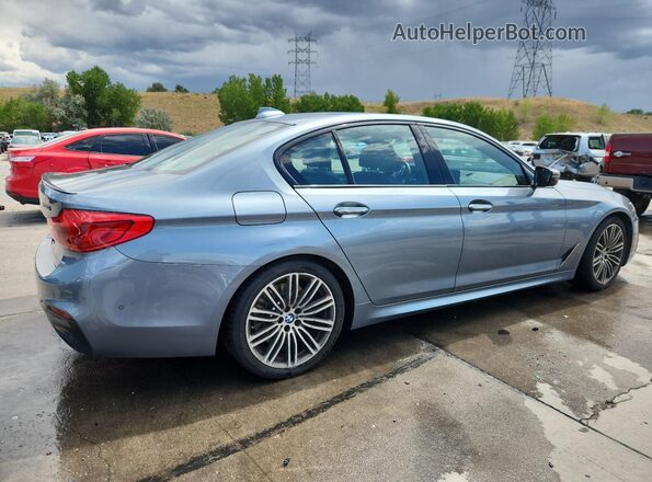 WBAJB9C56JB035431 2018 BMW M5 Серый Задняя правая четверть