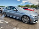 2018 Bmw M550xi Серый vin: WBAJB9C56JB035431