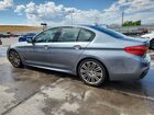 2018 Bmw M550xi Серый vin: WBAJB9C56JB035431