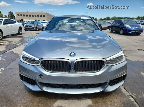 WBAJB9C56JB035431 2018 BMW M5 Серый Вид спереди