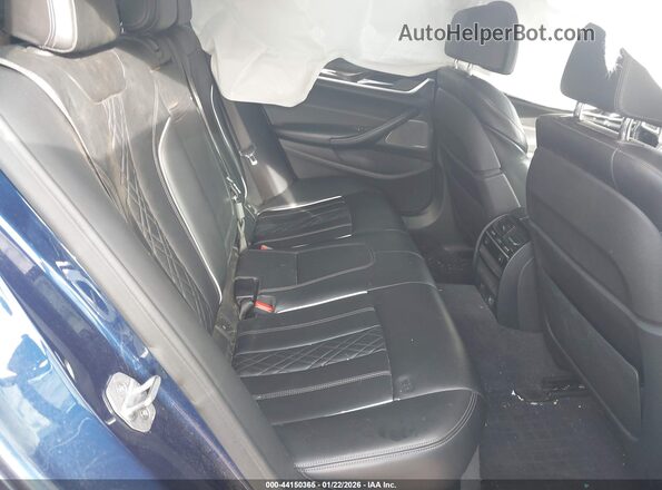 WBAJB9C56JB286885 2018 BMW 5 SERIES Navy Вид наклейки с VIN-кодом