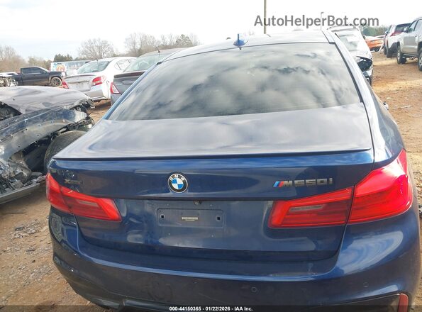 WBAJB9C56JB286885 2018 BMW 5 SERIES Navy 