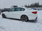 2019 Bmw M550xi White vin: WBAJB9C56KB288461